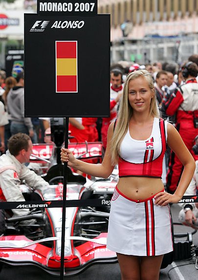 formula 1 girls