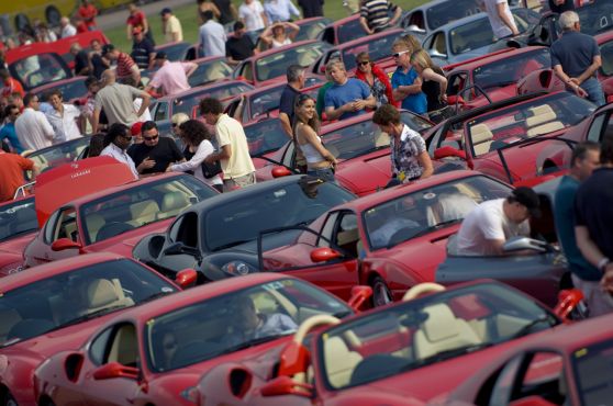 ferrari silverstone world record