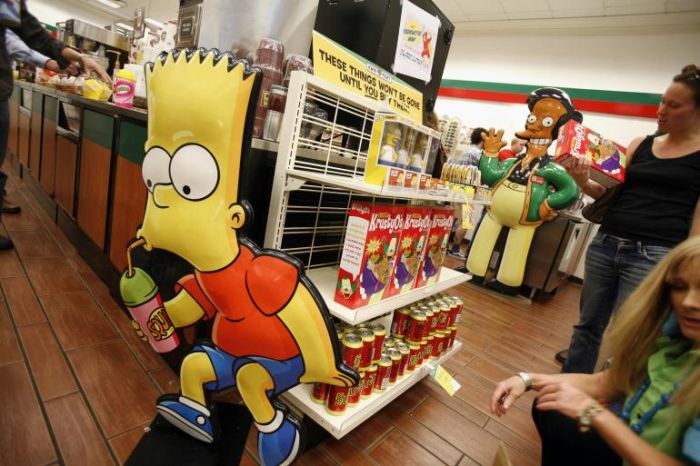 simpsons kwik-e-mart симпсоны