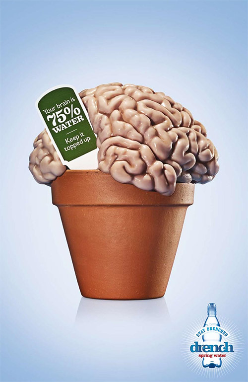 Drench ad print