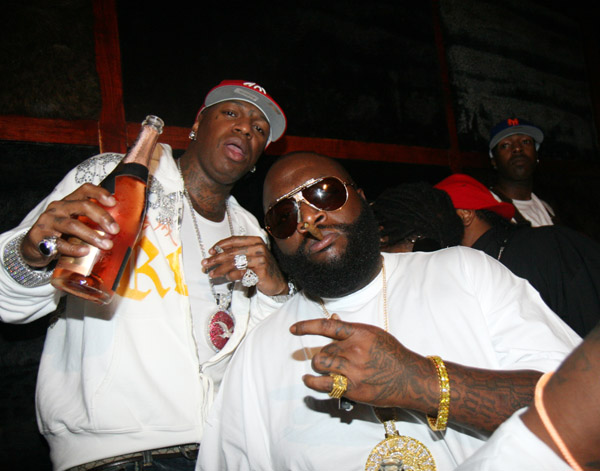 Birdman и Рик Росс (Rick Ross) 7-летие компании The G.A.M.E INC.