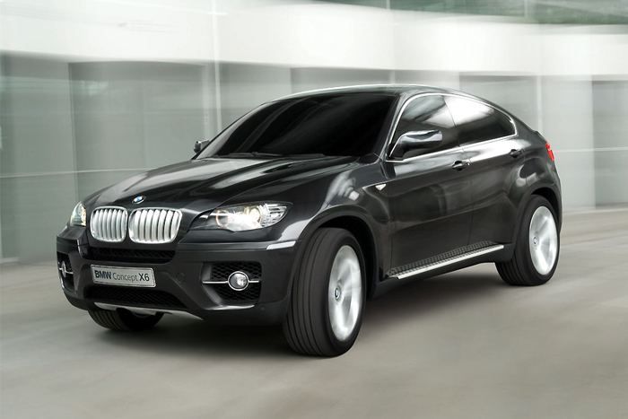 BMW X6 Concept 3/4 face movt