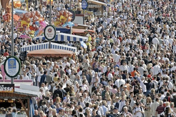 six million people are going to visit oktoberfest