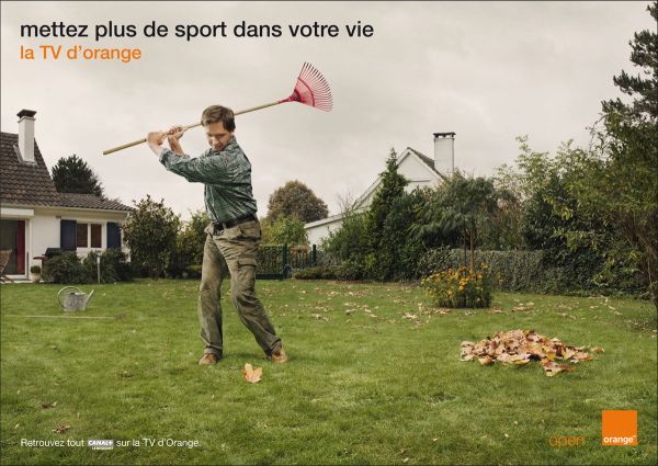 orange tv ad print add more sports in your life