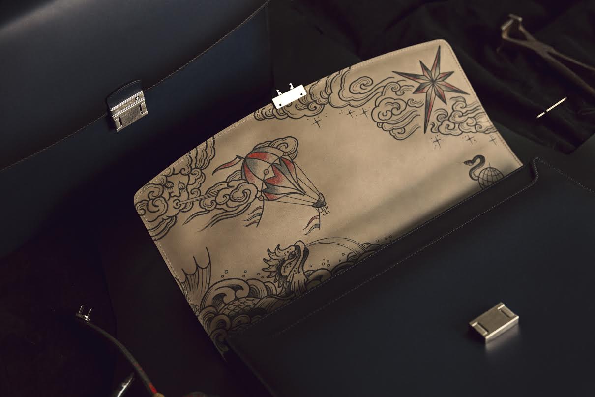 Портфели Montblanc Secret Adornment Tattoo Edition