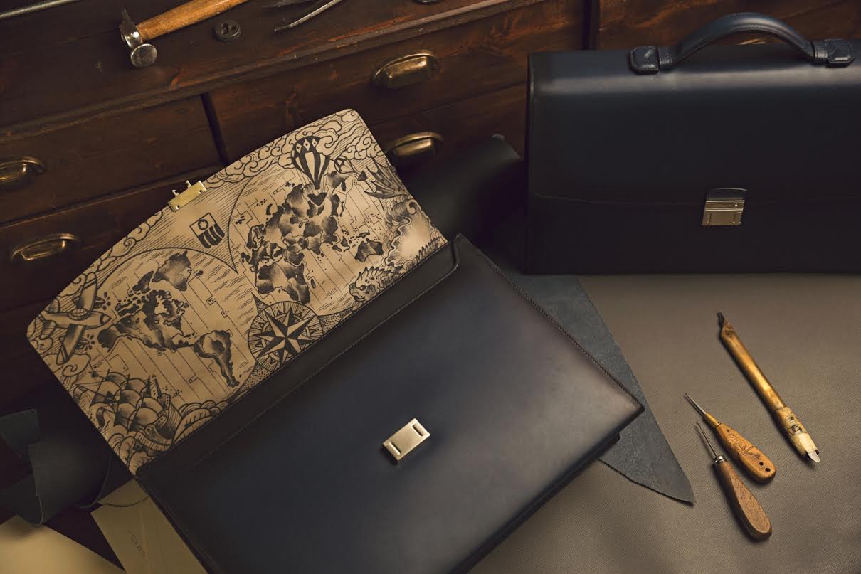 Портфели Montblanc Secret Adornment Tattoo Edition