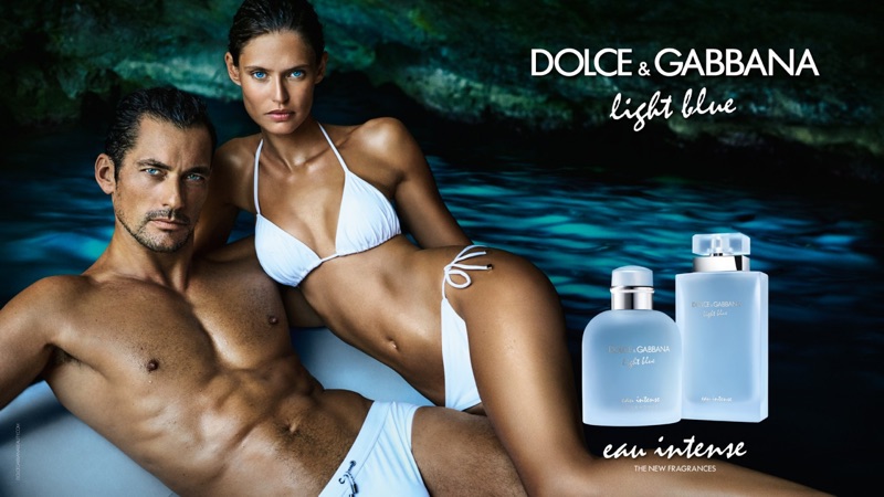 dolce and gabbana light blue commercial location