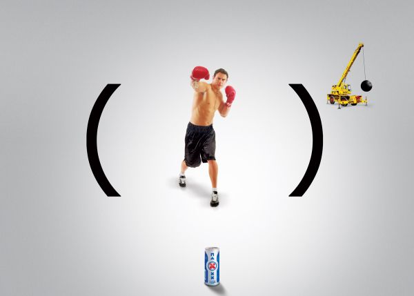 maxxxx energy ad print - energy drinks advertising by jotabequ grey