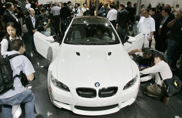 bmw m3 LA auto show 2007 - лос-анджелеский автосалон