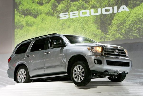 new toyota sequoia at los angeles auto show 2007 - second generation toyota sequoia