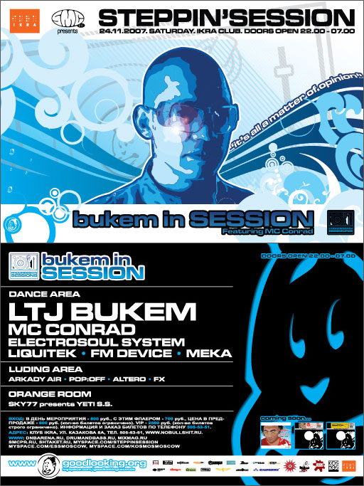 Steppinsession: Ltj Bukem & Mc Conrad (UK)