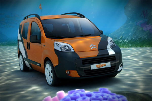 Citroen Nemo Concetto на автосалоне в Болонье