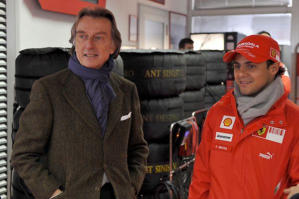 Luca di Montezemolo and Filipe Massa Лука ди Монтеземоло и Филипе Масса