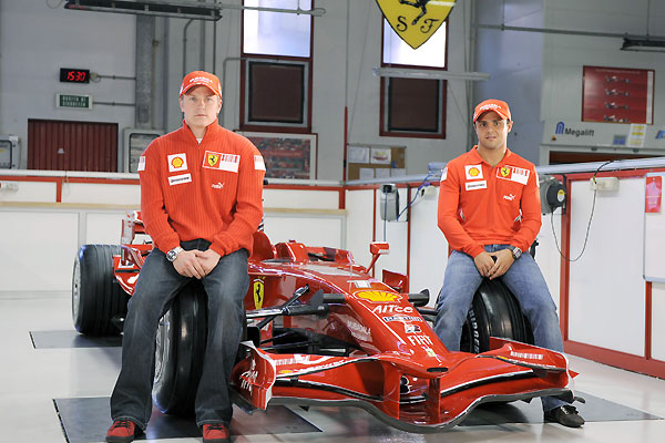 kimi raikkonen and filipe massa