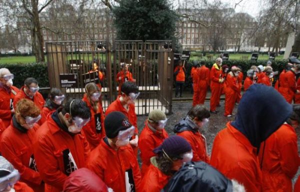 guantanamo bay protest in cube