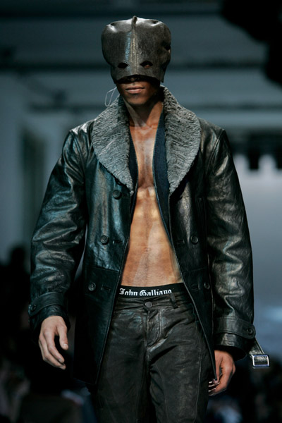 paris fashion week john galliano menswear