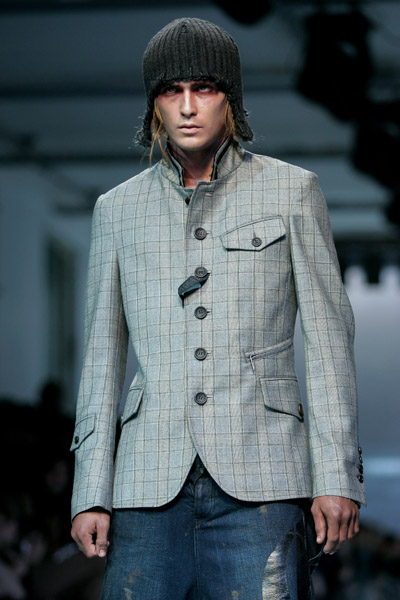 extravagant and provocative mens collection by john galliano