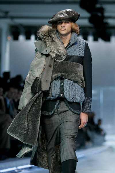 john galliano menswear autumn/winter 2008/2009 Paris