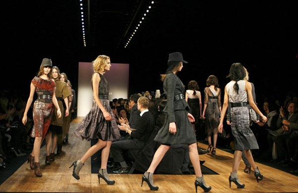 NY fashion week BCBG Max Azria collection fall 2008 runway