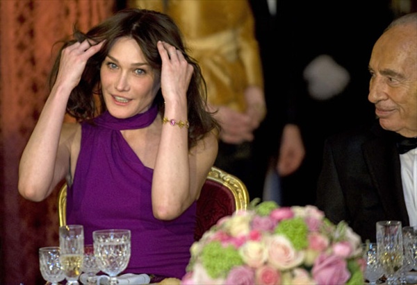 photo carla bruni as first lady