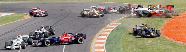 The Australian Formula 1 Grand Prix at Albert Park Melbourne