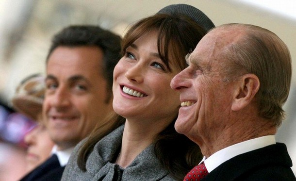 carla bruni and duke of edinburgh prince philip