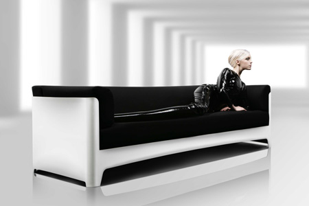 Belgian designer Xavier Lust Belgian brand Indera aluminium sofa