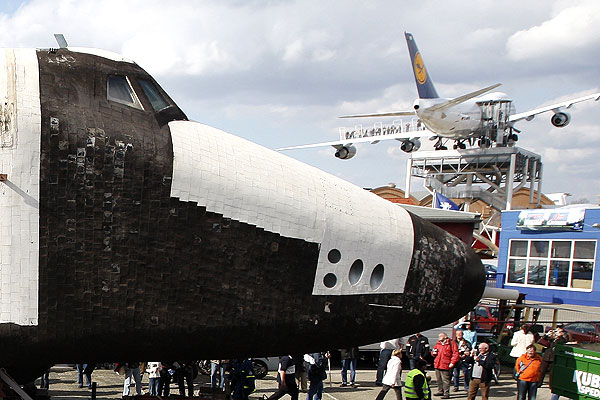 Buran transportation, Speyer