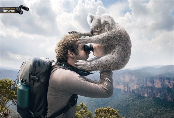 Agency: JWT Sydney для Olympus Binoculars