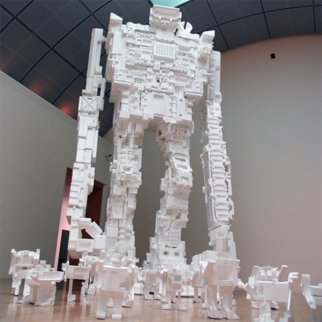 Styrofoam Robots