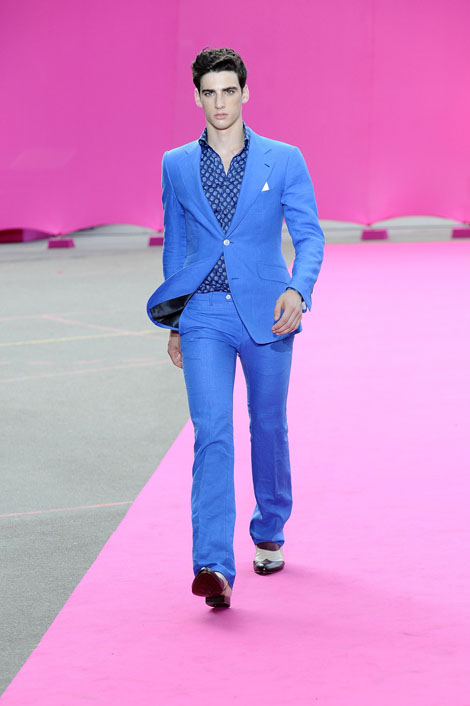 Franck Boclet men's fashion show in Paris