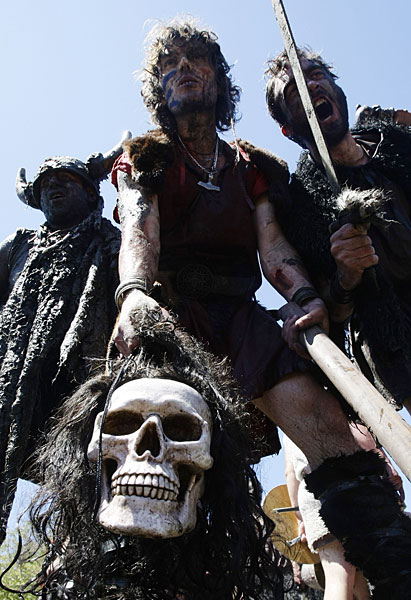 viking festival, catoira, spain