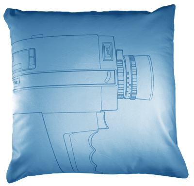 Vintage Camera Pillow