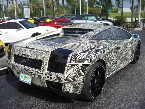 Sharpie Lamborghini