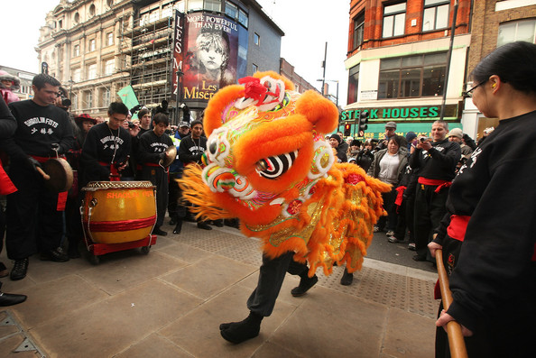 New Year celebration in London