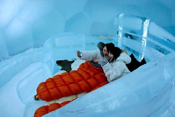 Ice Hotel in Japan