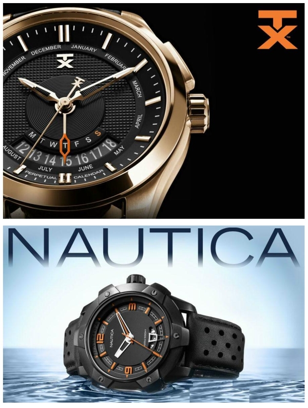 Nautica and TX Technoluxury Watches