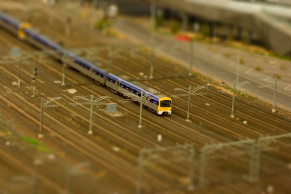 Miniature cities by Ben Thomas