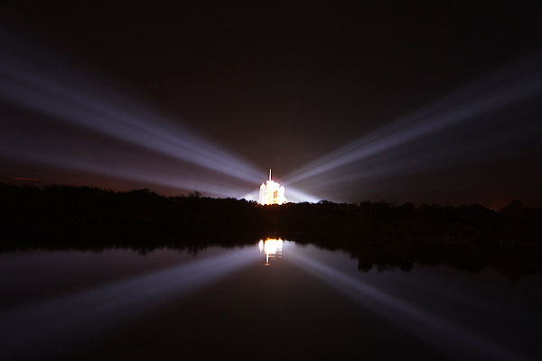 Space Shuttle Endeavour launch