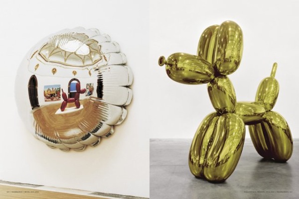 Собрание работ художника Джеффа Кунса (Jeff Koons)