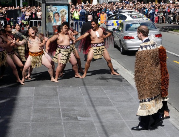 Prince William in New Zealand