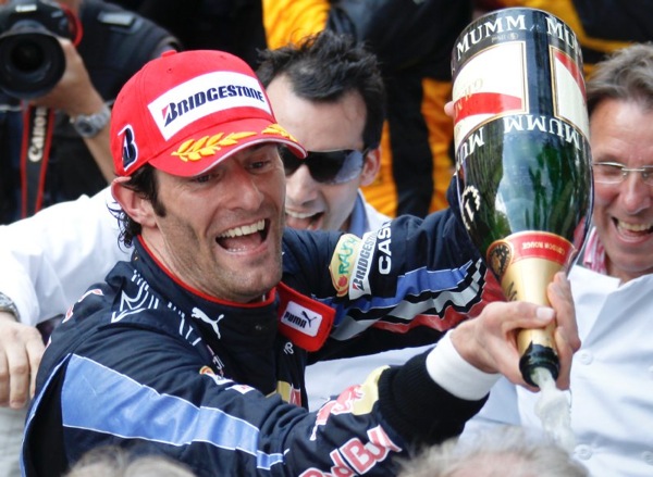 F1 Monaco Grand Prix Red Bull Mark Webber wins