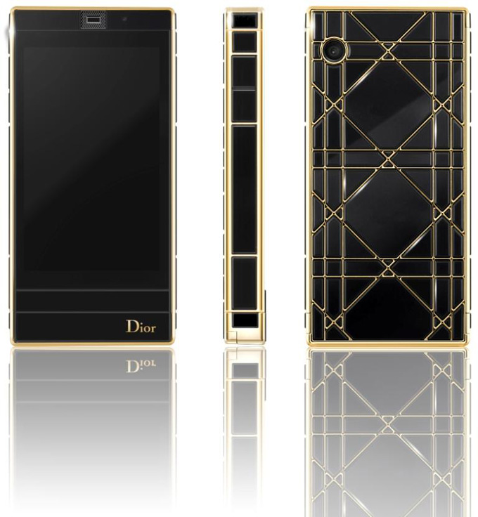 New Dior phone - Black & Gold.jpg