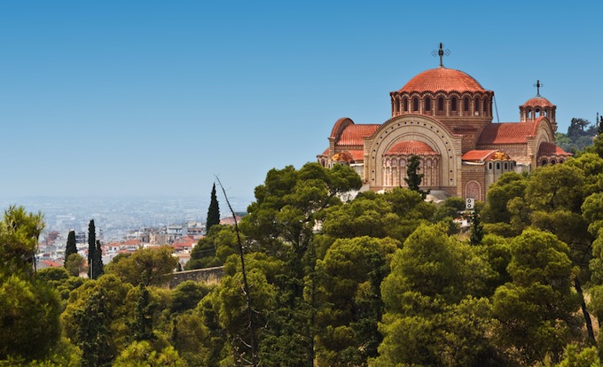 Orthodox church of Saint Pavlo at Thessaloniki, Greece.jpg