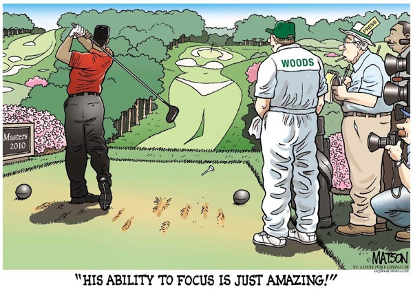 Тайгер Вудс (Tiger Woods) вернулся в гольф. 